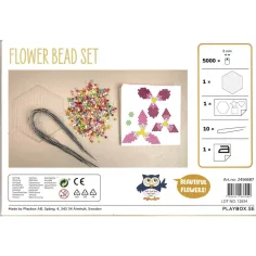 PlayBox: 5-mm MIDI bügelbare Perlen Blumen 5000er-Set Bild 2