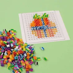 PlayBox: 5mm MIDI Bügelperlen - Gestreifte Stücke 1000er Packung Bild 2