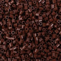 PlayBox: 5mm MIDI Bügelperlen in braun, 6000 Stück Packung Bild 2