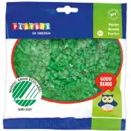 PlayBox: 5mm MIDI Bügelperlen in froschgrün, 6000 Stück Packung