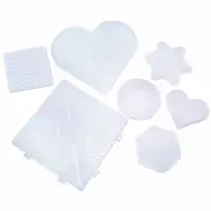 PlayBox: 5mm MIDI bügelperlen Grundplatten 7er-Pack