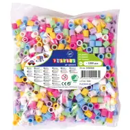 PlayBox: 9 mm XL MAXI Pastellfarbene Bügelperlen 1000er Packung