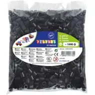 PlayBox: 9 mm XL MAXI bügelperlen 1000er Packung in Schwarz