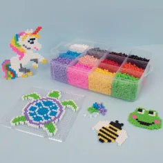PlayBox: 5mm MIDI Bügelperlen in 12 Farben in Aufbewahrungsbox, 12000 Stück Bild 2