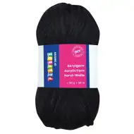 PlayBox: Acrylgarn 50g schwarz