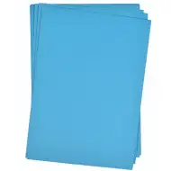 PlayBox: Blaues Kartonpapier-Set A4, 25 Stück, 180g