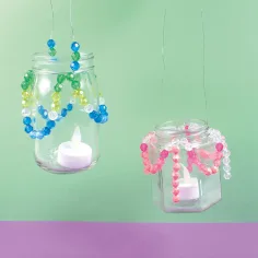PlayBox: Bunte, fädelbare Dekorationsperlen aus Kunststoff, 250er Packung Bild 2