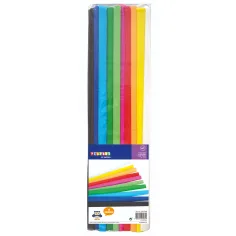 PlayBox: Buntes 10er-Set Krepppapier 50x200cm Bild 2