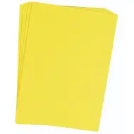 PlayBox: Gelbes Kartonpapier-Set A4, 25 Stück, 180g