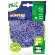 PlayBox: Go Green 5mm MIDI Bügelperlen 1000 Stück in lila Farbe