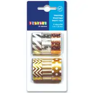 PlayBox: Gold- und Silberdekor-Klebeband-Set 6-teilig