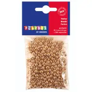 PlayBox: Goldene runde Perlen-Set 300 Stück