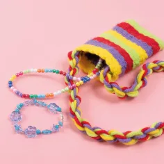 PlayBox: Komplettes Webset mit Garnen und quadratischem Webrahmen Bild 2