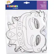 PlayBox: Prinzessinnen 12er-Set Papiermasken