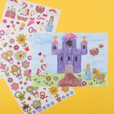 PlayBox: Prinzessinnen 500-tlg. Mega-Sticker-Set Bild 3