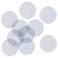 PlayBox: Rundförmige Grundplatte-Set für 5mm MIDI Bügelperlen, 10er-Pack