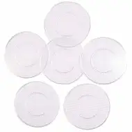 PlayBox: Rundförmige Grundplatte-Set für 5mm MIDI Bügelperlen, 15cm, 10er-Pack