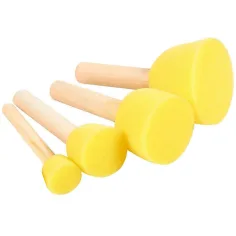 PlayBox: Schwamm-Pinsel-Set in verschiedenen Größen 4-teilig