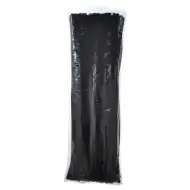 PlayBox: Schwarze Chenille-Fäden 100 Stück 6mm