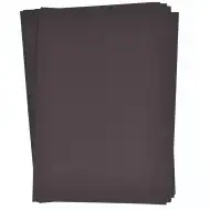 PlayBox: Schwarzes Kartonpapier-Set A4 25 Stück 180g