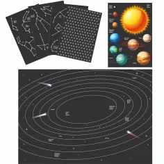 PlayBox: Sticker-Set mit den Planeten des Sonnensystems Bild 3