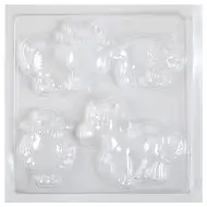 PlayBox: Tiere auf dem Bauernhof Gipsform 17x17cm