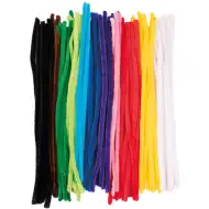 Playbox: Bunte Chenilledraht-Set – Ø 15 x 500 mm, 100 Stück