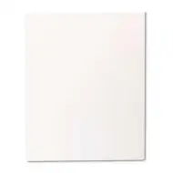 Playbox: Gespannte weiße Leinwand 18x24cm
