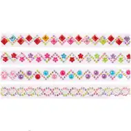 Playbox: Selbstklebendes Kristallband – 4 x 50 cm