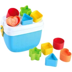 Playgo: Bunte Formensortierbox mit Eimer Bild 2