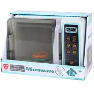 Playgo: Mikrowelle mit Licht, Ton und beweglichen Teilen 25x12x17cm