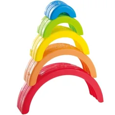 Playgo: Regenbogen-Baustein-Babyspielzeug Bild 2