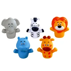 Playgo: Safari-Tiere 5-teiliges Fingerpuppen-Set Bild 2