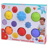 Playgo: Tastsinn-entwickelnde Regenbogen-Babykugeln