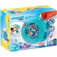 Playmobil: 1-2-3 Wasserrad mit Babyhai (70636)