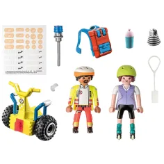 Playmobil: Starter Pack - Segway Rettungsaktion (71257) Bild 2