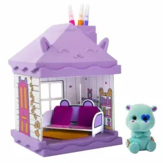 Playmonster: Fuzzikins Nilpferd Wohnzimmer Spielset Bild 2