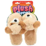 Plüsch-Hund-Hausschuhe Größe 25-27