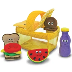 Plüsch-Picknickkorb 9-teiliges Set - Melissa & Doug Bild 2