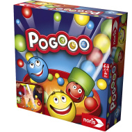 Pogooo, das Gesellschaftsspiel mit den flitzenden Kugeln – Noris