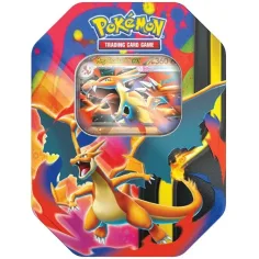 Pokémon TCG: Mega-Glurak-Kartenset in Blechdose, in zwei Varianten, 1 Stück