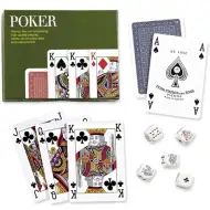 Pokerkarten- und Würfelset - Piatnik