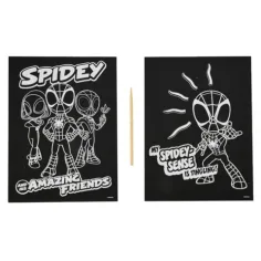 Spider-Man 2-teiliges Kratzbild-Set - Canenco Bild 2