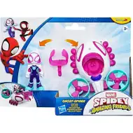 Póki und seine wundervollen Freunde: Ghost-Spider-Figur mit Copter-Fahrzeug - Hasbro