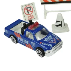 Polizei-Set: Polizeiset mit Fahrzeugen und Zubehör in verschiedenen Ausführungen 1 Stk. Bild 3