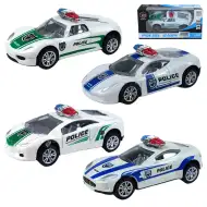 Polizeiautos: Metallsatz von Polizeiautos in verschiedenen Varianten 1/50 1 Stück