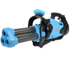 Power Popper Gun: Dreischüssige Schaumstoffpistole mit Schaumstoffkugeln 55cm Bild 2