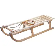 Premium Holzschlitten 100 cm