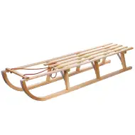 Premium Holzschlitten 125 cm