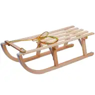 Premium Holzschlitten 75 cm